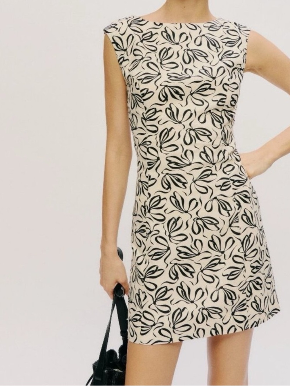 Reformation Avina Linen Dress Knot 12
